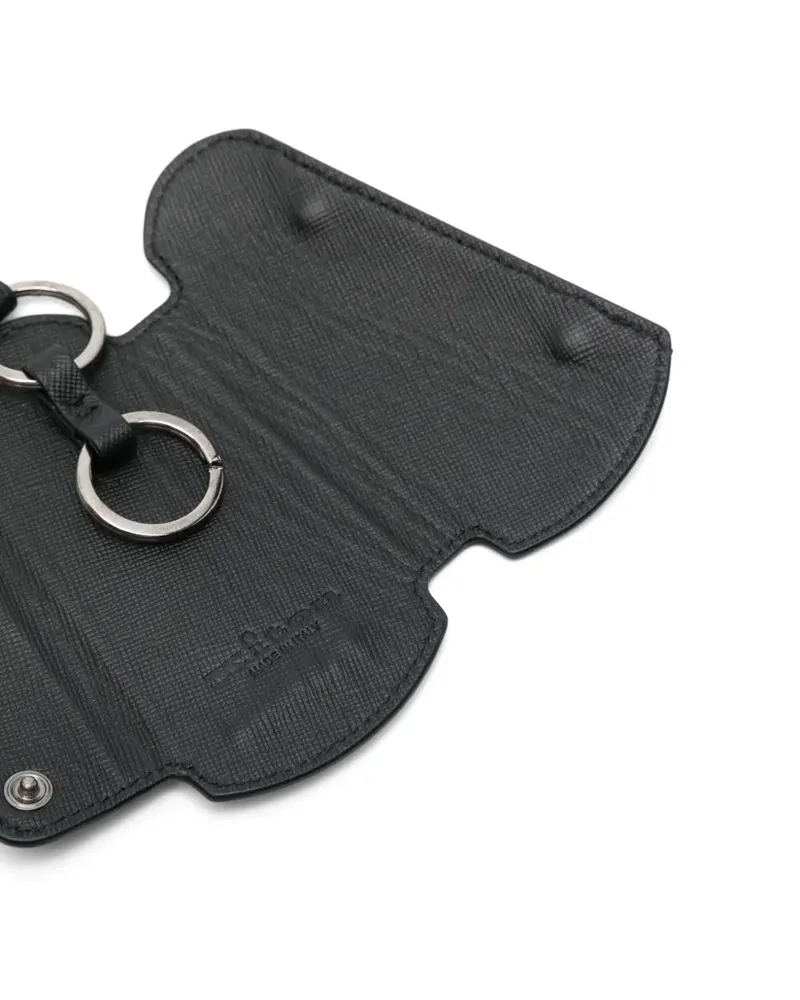 Kiton Men's Leather Keyring Ss25 M 