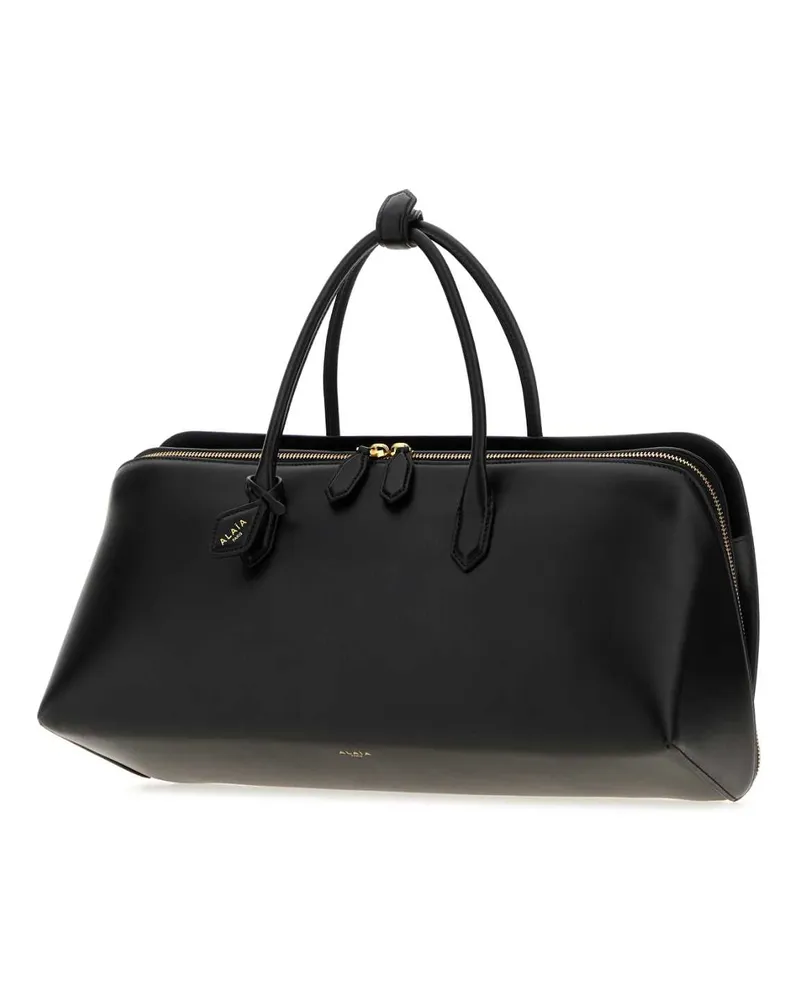 Alaïa Top Handle Bag — Black Black