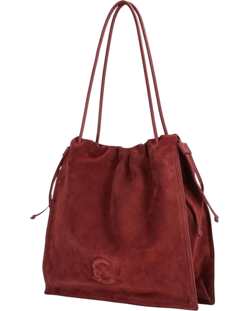 Coccinelle Leather Shoulder Bag — Red Red