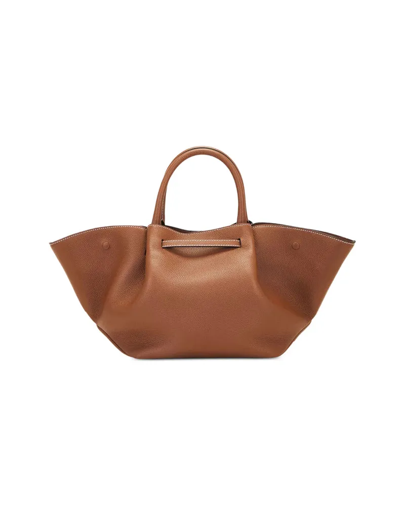 DeMELLIER Midi Tote Bag — Brown Brown