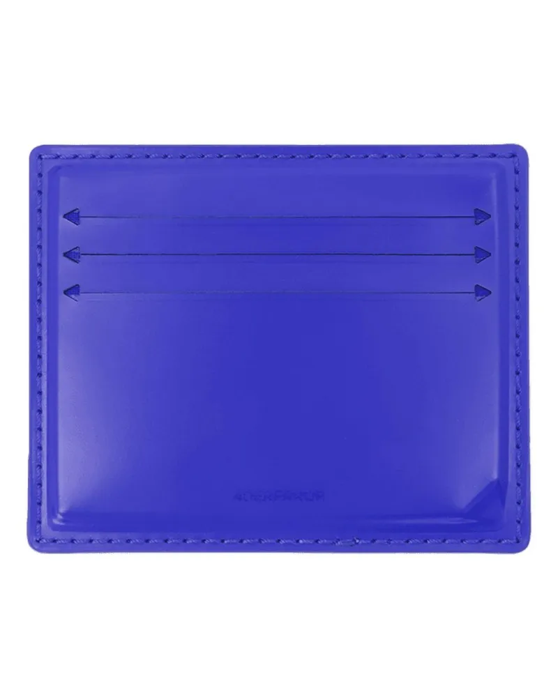 Adererror Unisex Card Holder -  Leather Blue Calfskin Accessories Card-Holder Blue