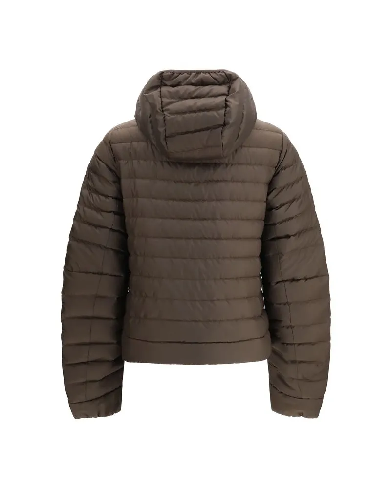 Canada Goose Women's Brown Recycled Polyester Full-Length Jacket Clothing Brown