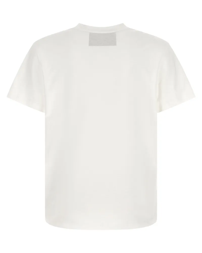 Valentino Garavani Cotton Jersey with Chest Pocket T-Shirt — White White