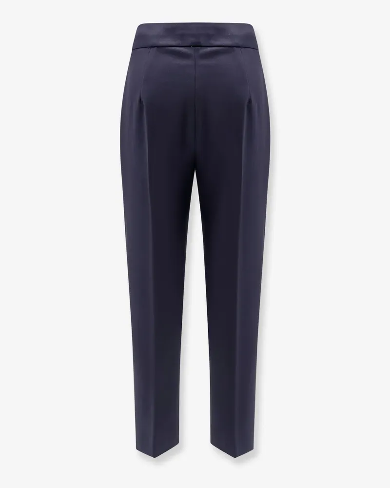 Max Mara Women's Trousers Pegno Blue Viscose Blue