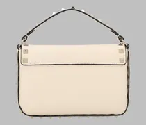 Rockstud Clutch — White