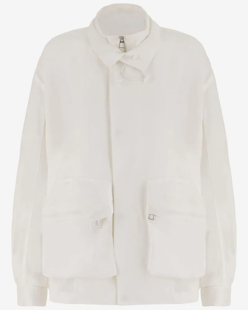 FRANKIE Shop Women Acetate-Blend Jacket White 59.acetate 