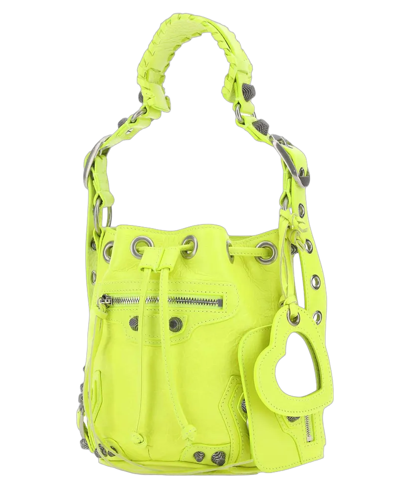 Balenciaga 7206 Borse A Secchiello Bag Yellow