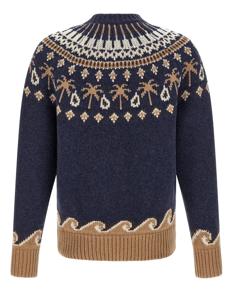 Alanui Sweet Winter Sweater — Navy Navy