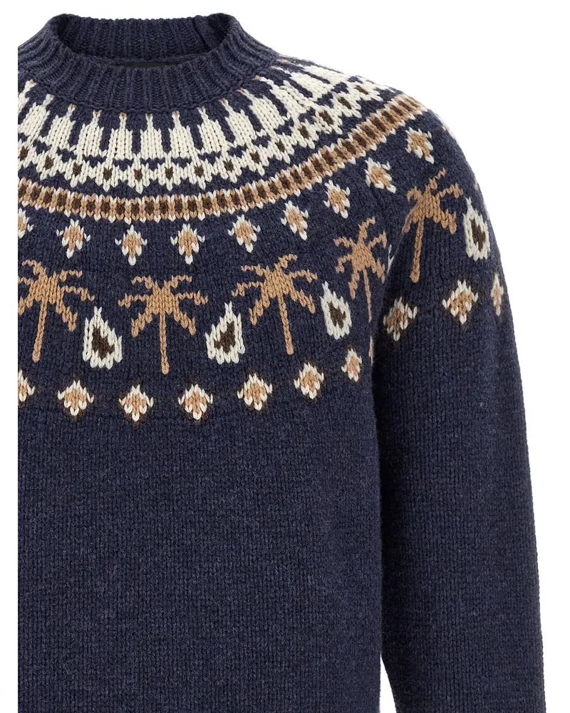 Alanui Sweet Winter Sweater — Navy Navy