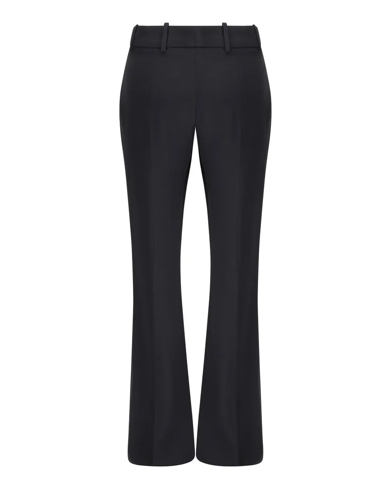 Alexander McQueen Flared Trousers — Black Black