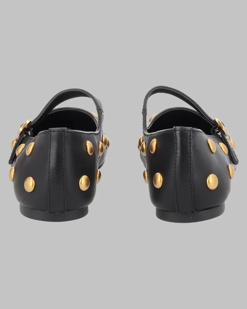 Michael Kors Nellie Flex Ballerina Flat — Black Black