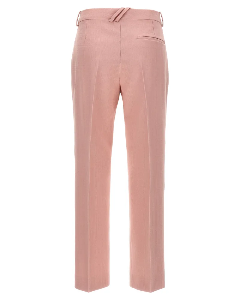 Burberry Tailored Wool Trousers — Rose Rose