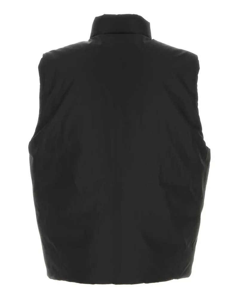 Jil Sander Men's Black Polyester Sleeveless Down Jacket 001 Giubbini Black