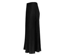 Acetate Midi Skirt — Cream
