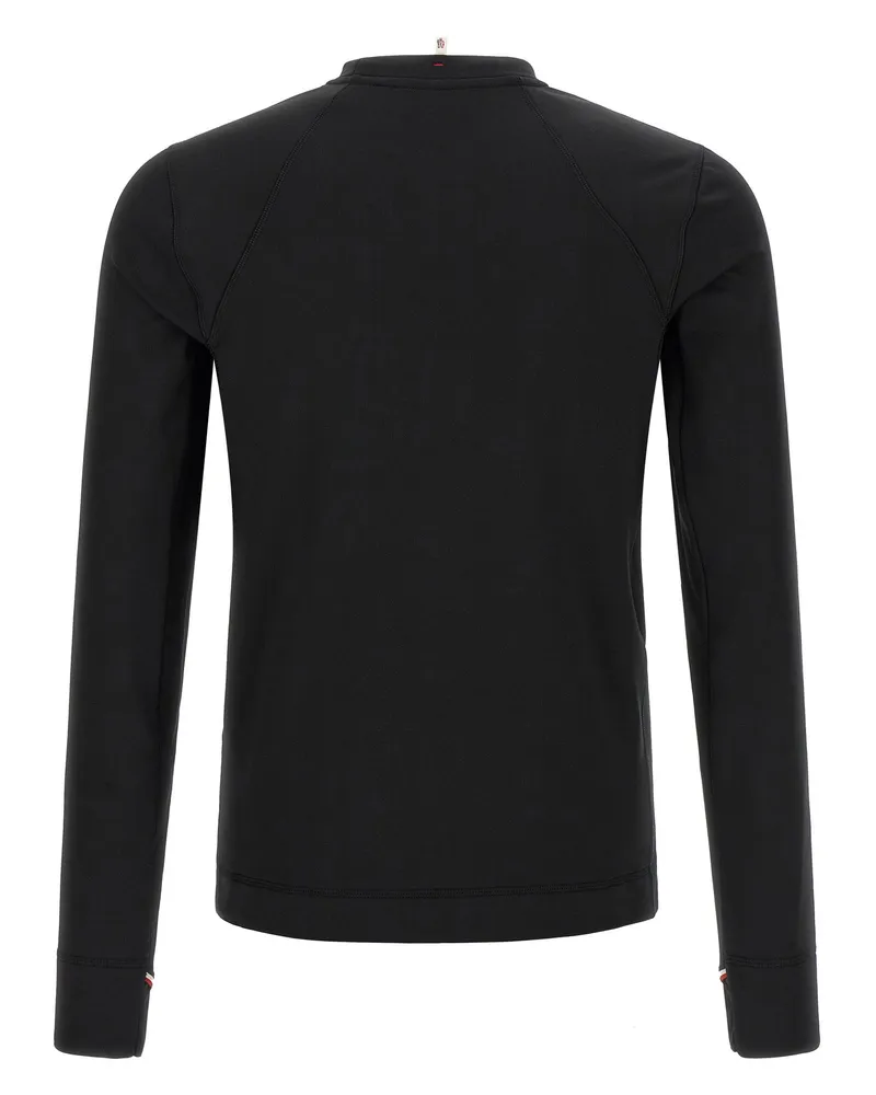Moncler Polartec® Thermal Sweatshirt — Black Black