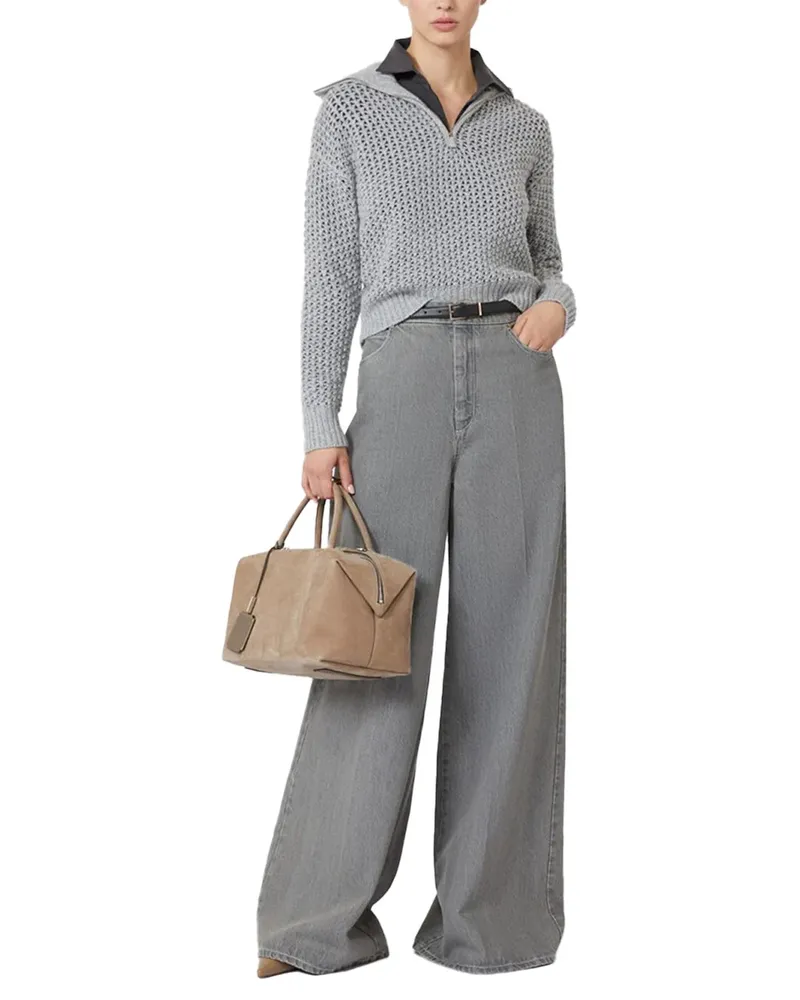 Max Mara Mxmtequila Sweater — Gray Gray