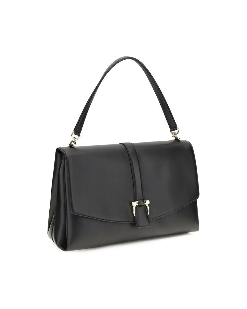 Ferragamo Shoulder Bag — Black Black