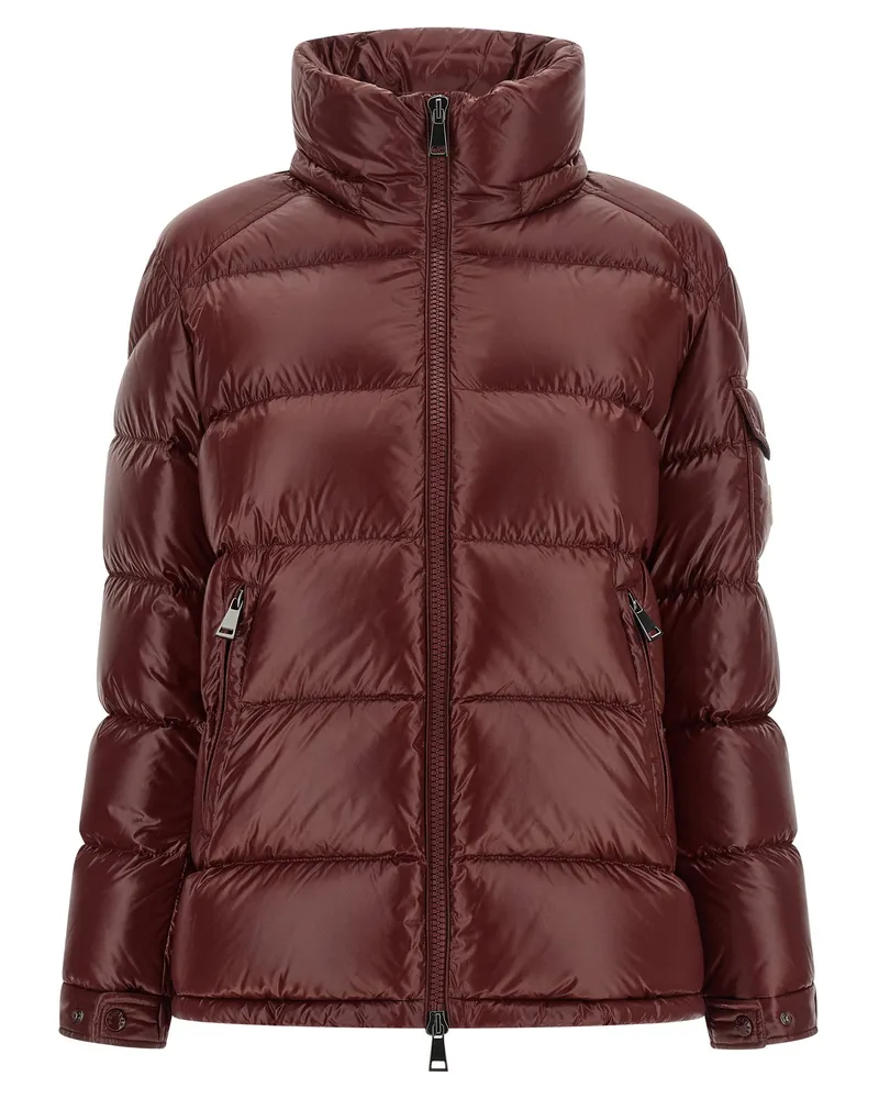 Moncler Maire Down Jacket — Burgundy Burgundy