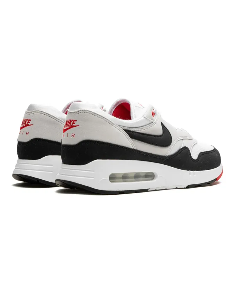 Nike Women's Air Max Sneaker White Leather Suede Mesh White