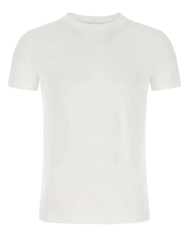 Prada Cotton T-Shirt — White White