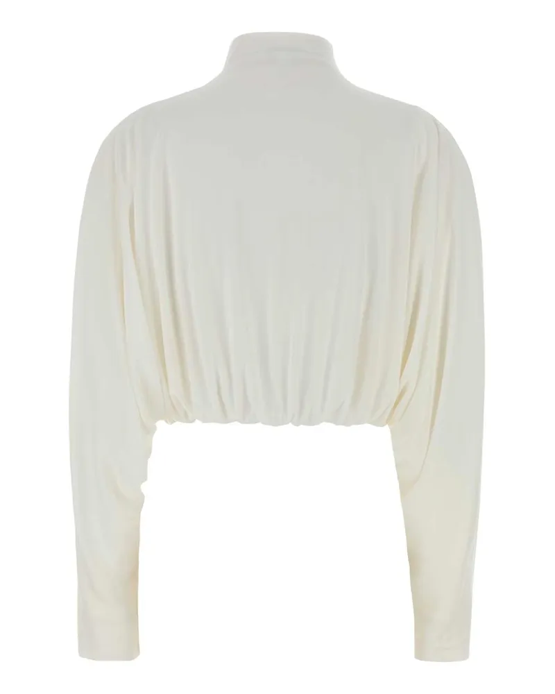 Alaïa Women's White Viscose Blend Jacket Blanc Giubbini White
