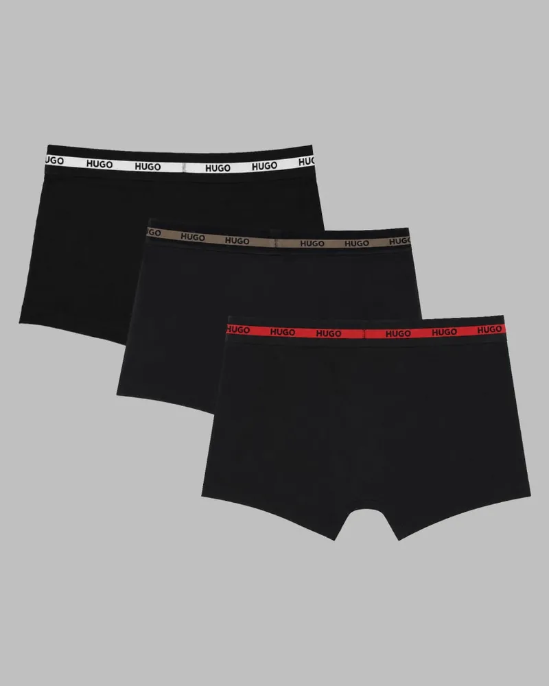 HUGO BOSS Logo-Detailed Cotton Boxers Multicolour