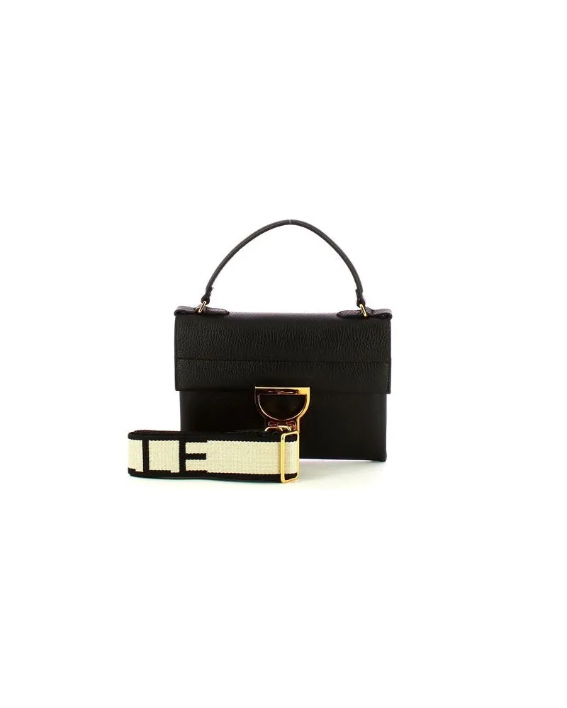 Coccinelle Women's Handbag Black Cowhide Bags - Handbags Black