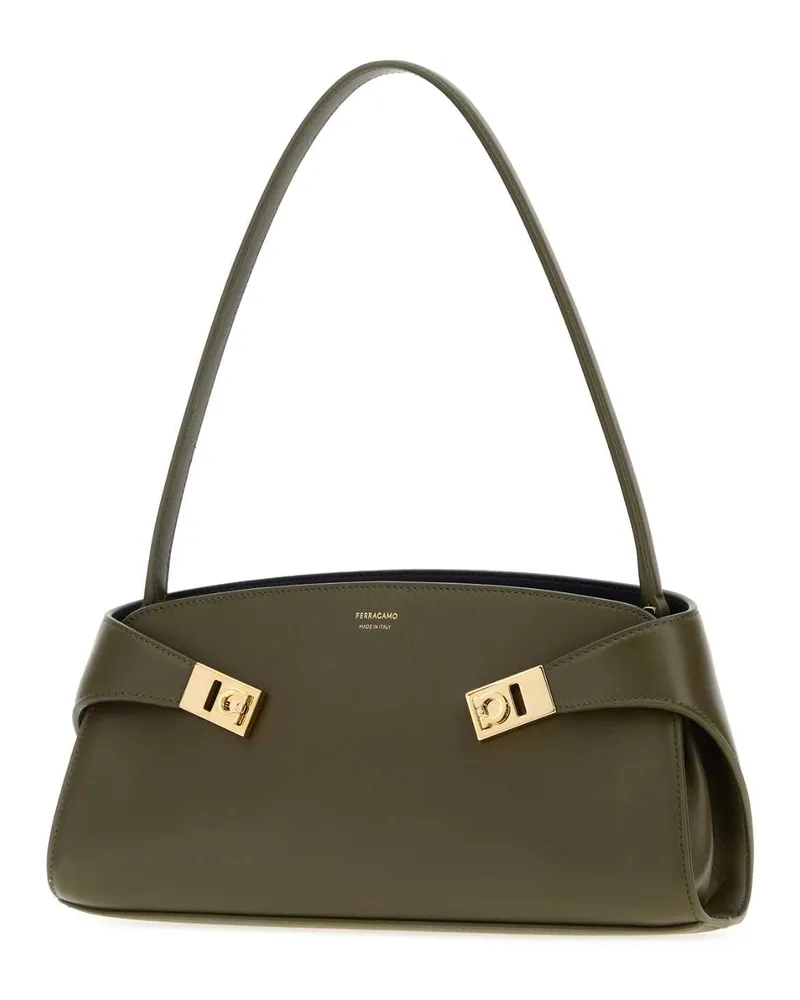 Ferragamo Newolivenewnavydkbnewnavydkb Borse A Mano Bag Green