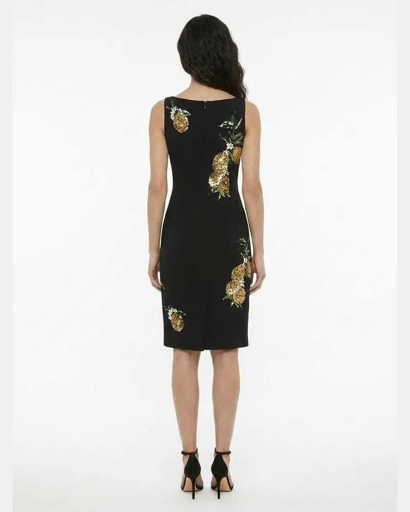 Dolce & Gabbana Women's Black Cotton Cocktail Dress Black