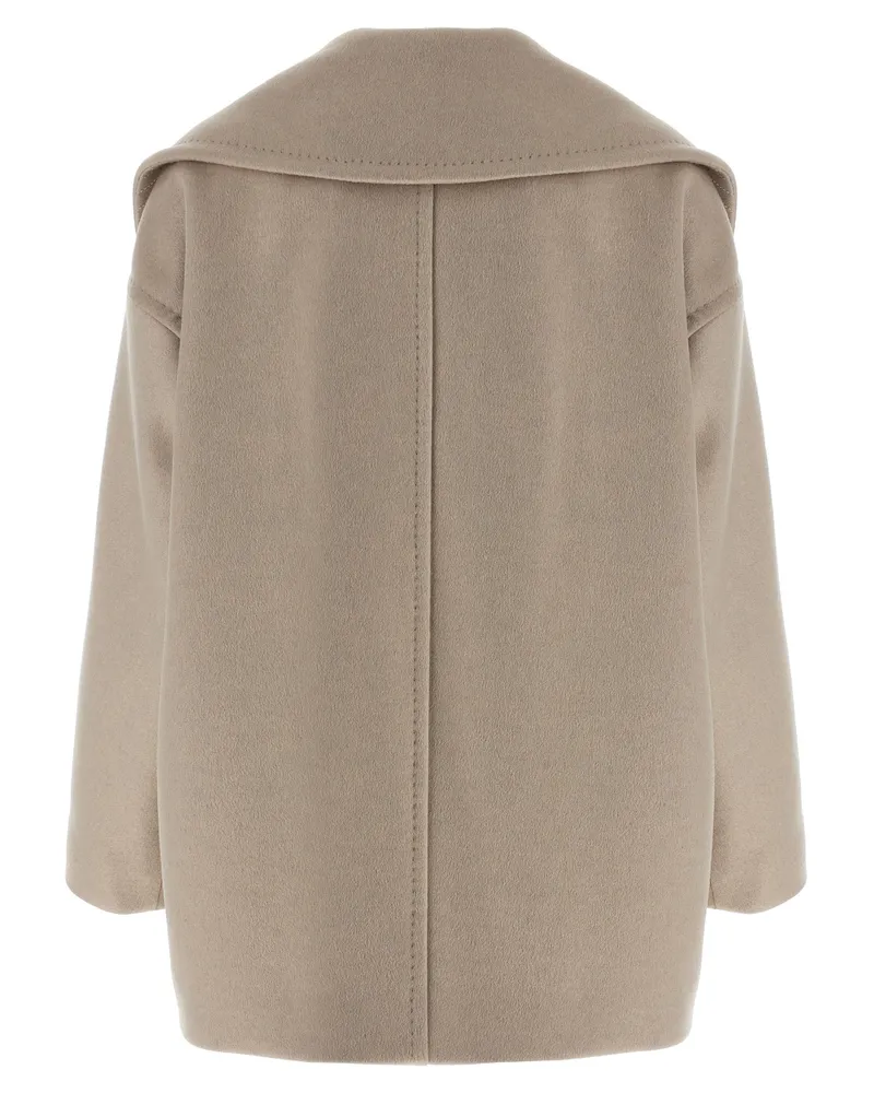 Max Mara Women's Beige Cashmere Coat Clothing Beige