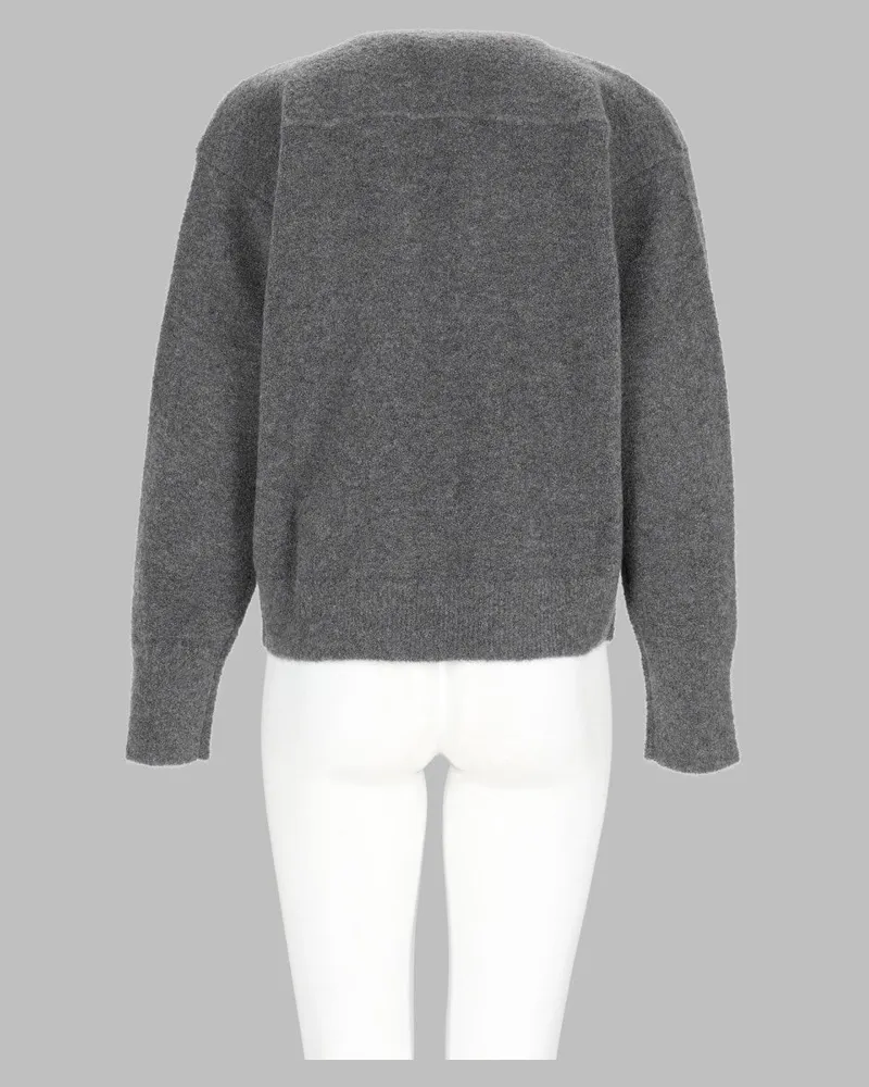 Bottega Veneta 100% Cashmere Cardigan — Gray Gray