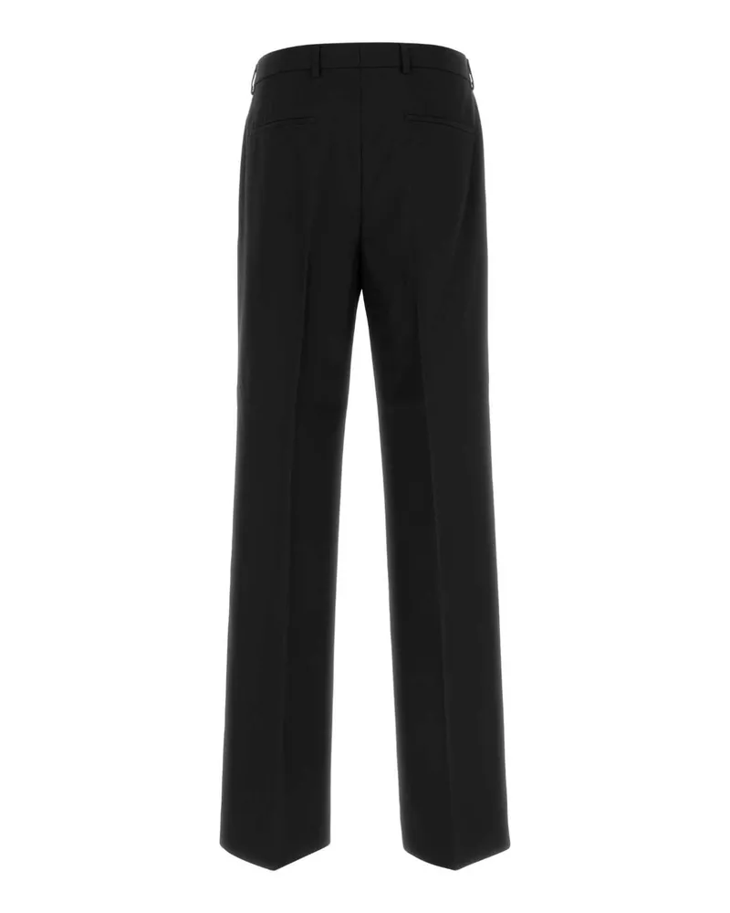 Gucci Men's Black Tech Panama Pant Nero Exterior: Polyester Pantaloni Black