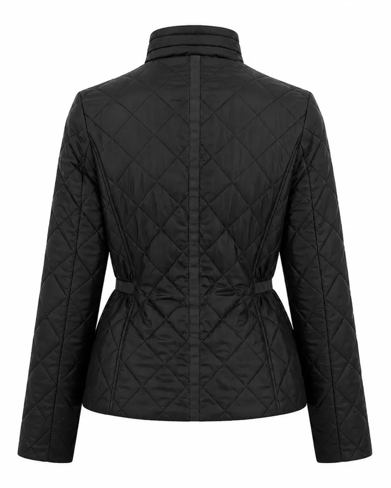 Michael Kors Quilted Padded Jacket — Black Black