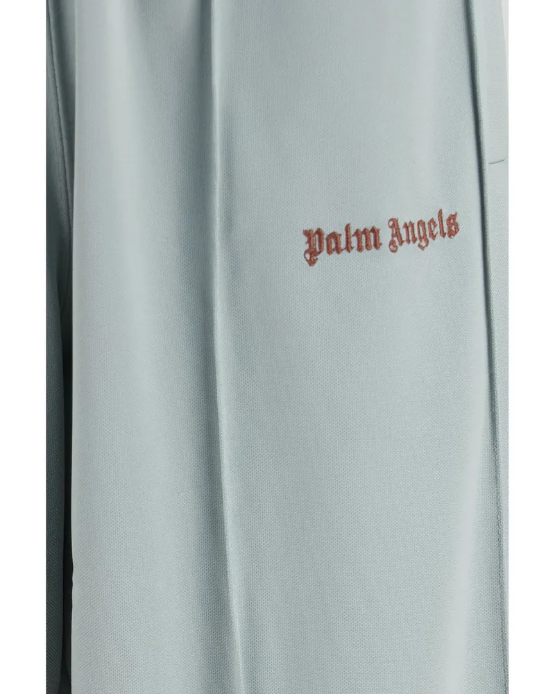 Palm Angels Contrasting Side Bands Joggers — Gray 