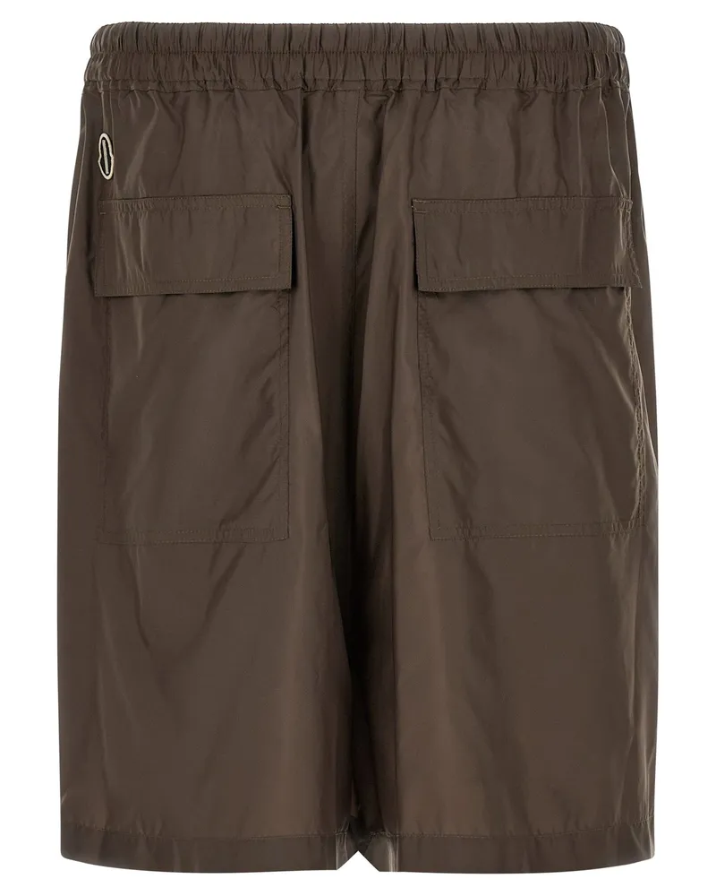 Rick Owens Moncler +  Kiltshorts Bermuda Shorts Brown