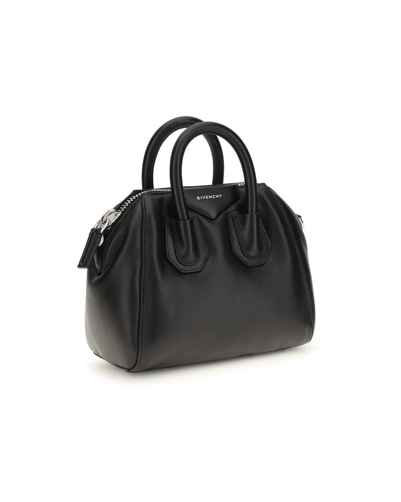 Givenchy Women's Black Lamb Ovis Aries Shoulder Bag Black