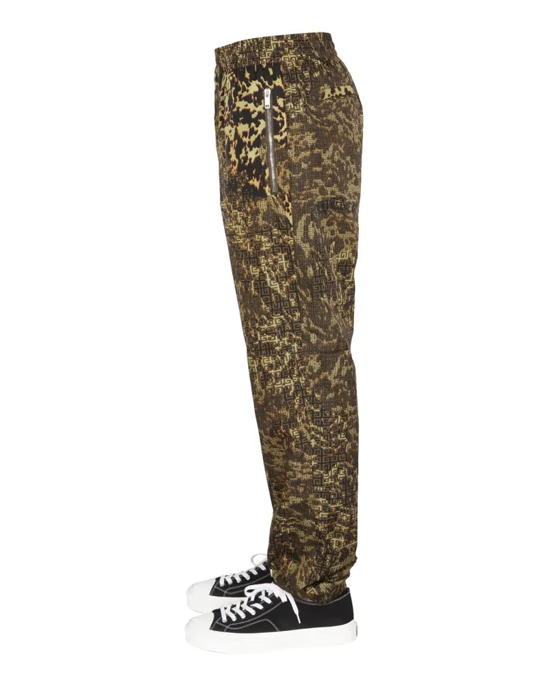 Givenchy 4G Print Trousers — Green Green