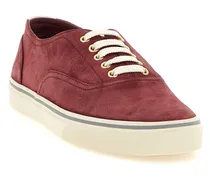 Men's Bordeaux Calfskin Low Top Sneakers