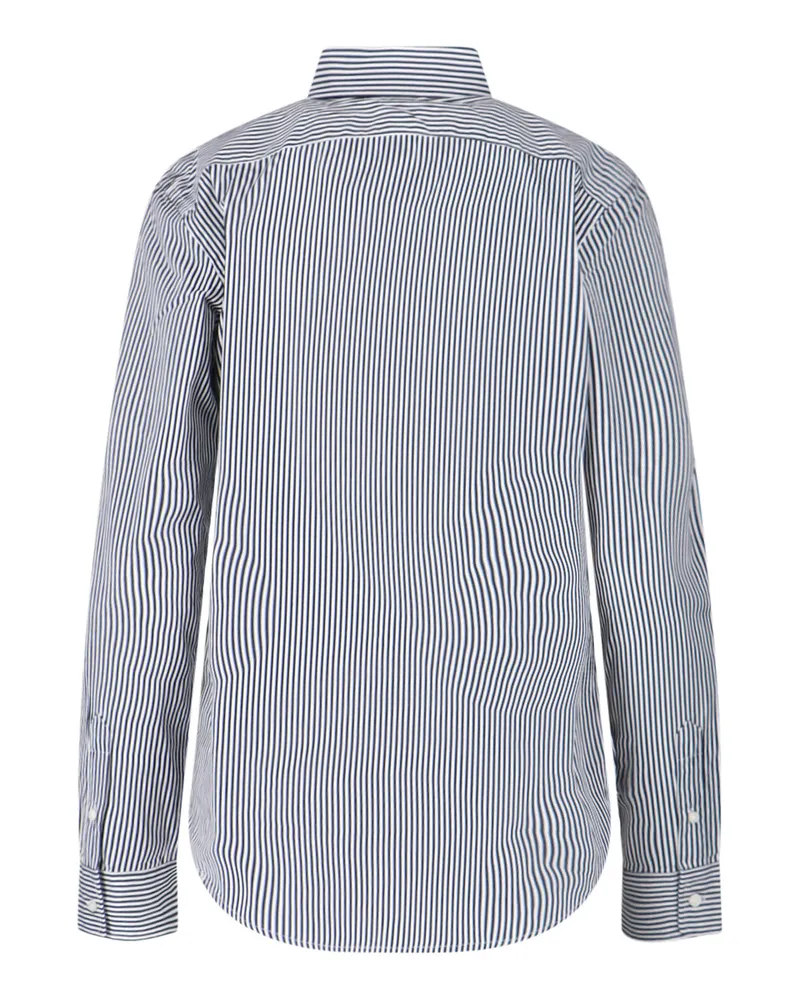 Ralph Lauren Women's Shirts Black Cotton Navy