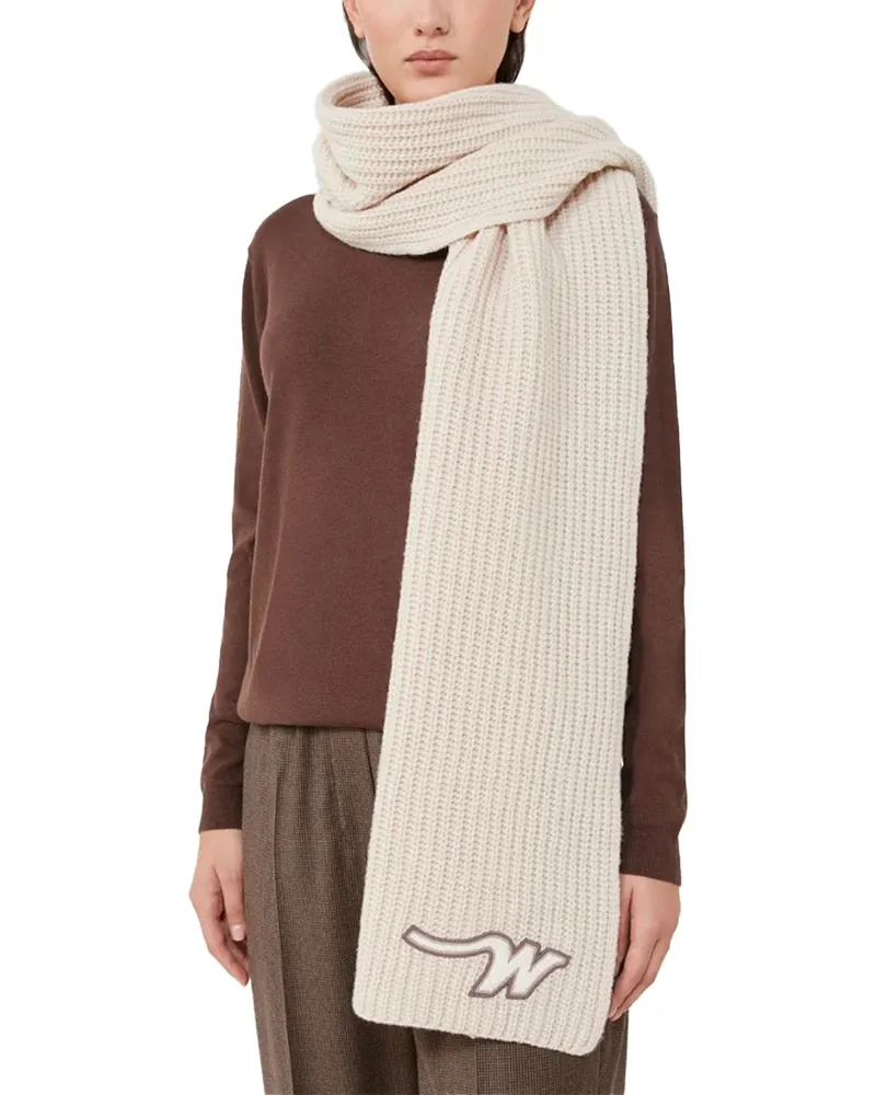Weekend Max Mara Bardies Scarf — Beige Beige