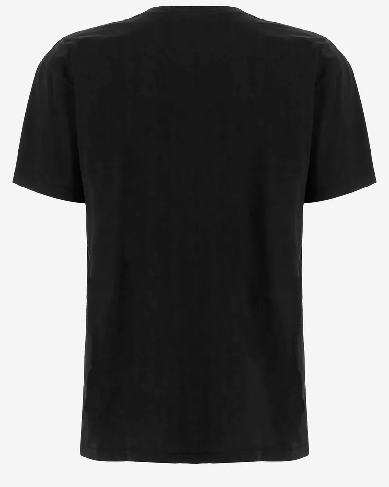 OFF-WHITE Logo-Printed Cotton T-Shirt — Black Black