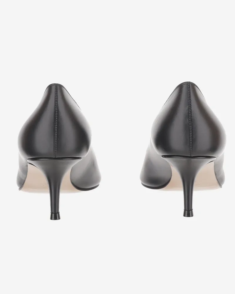 Gianvito Rossi Women's Leather Pumps Black Black