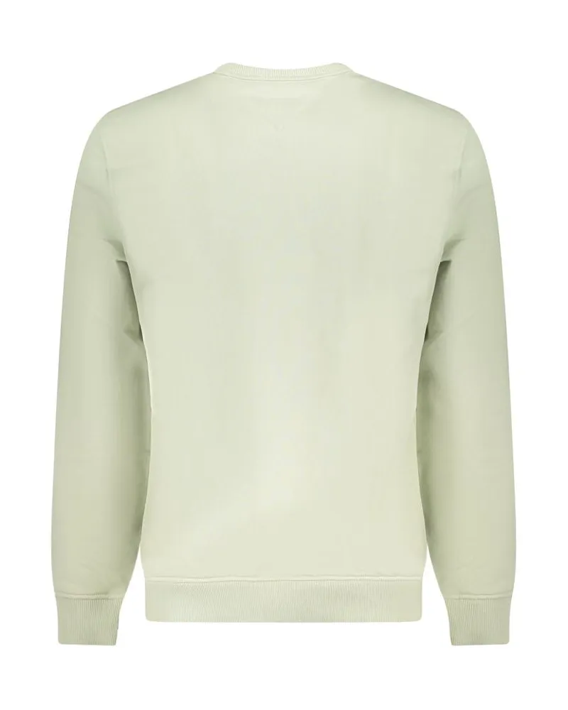 Tommy Hilfiger Appliqué Logo Cotton Sweatshirt — Green Green