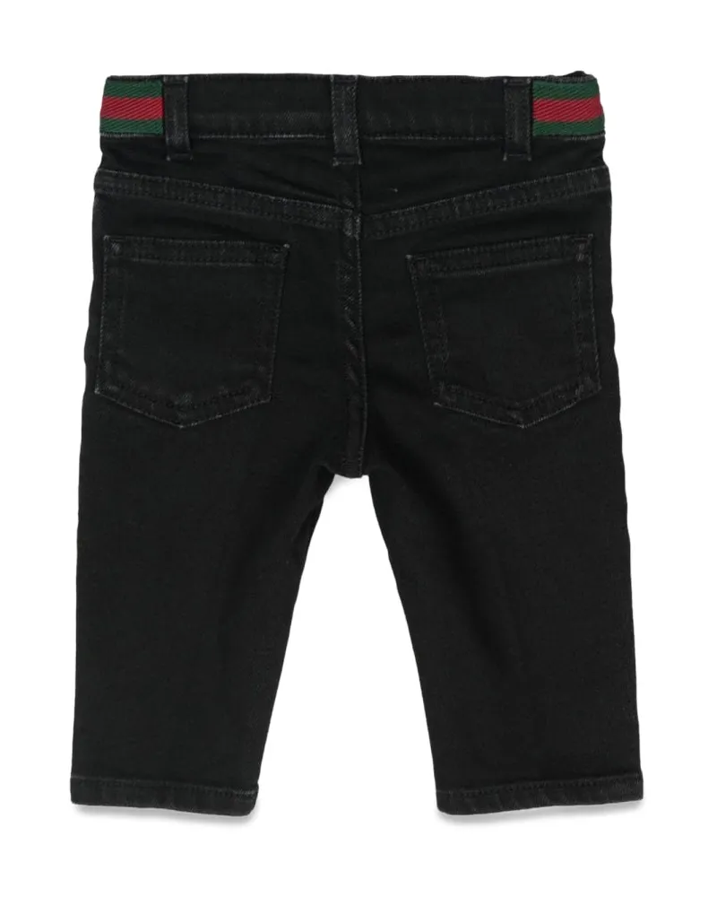 Gucci Cotton Denim Trousers — Blue Blue