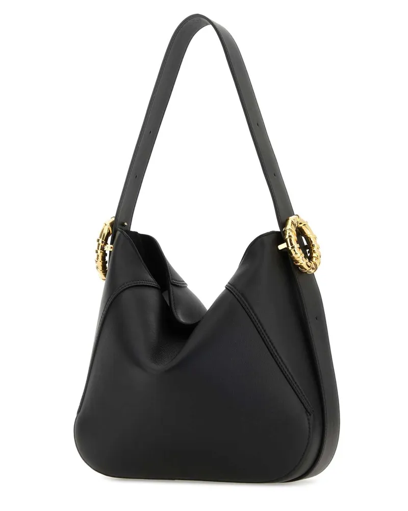Lanvin Women's Melodie Shoulder Bag Black Calf Black