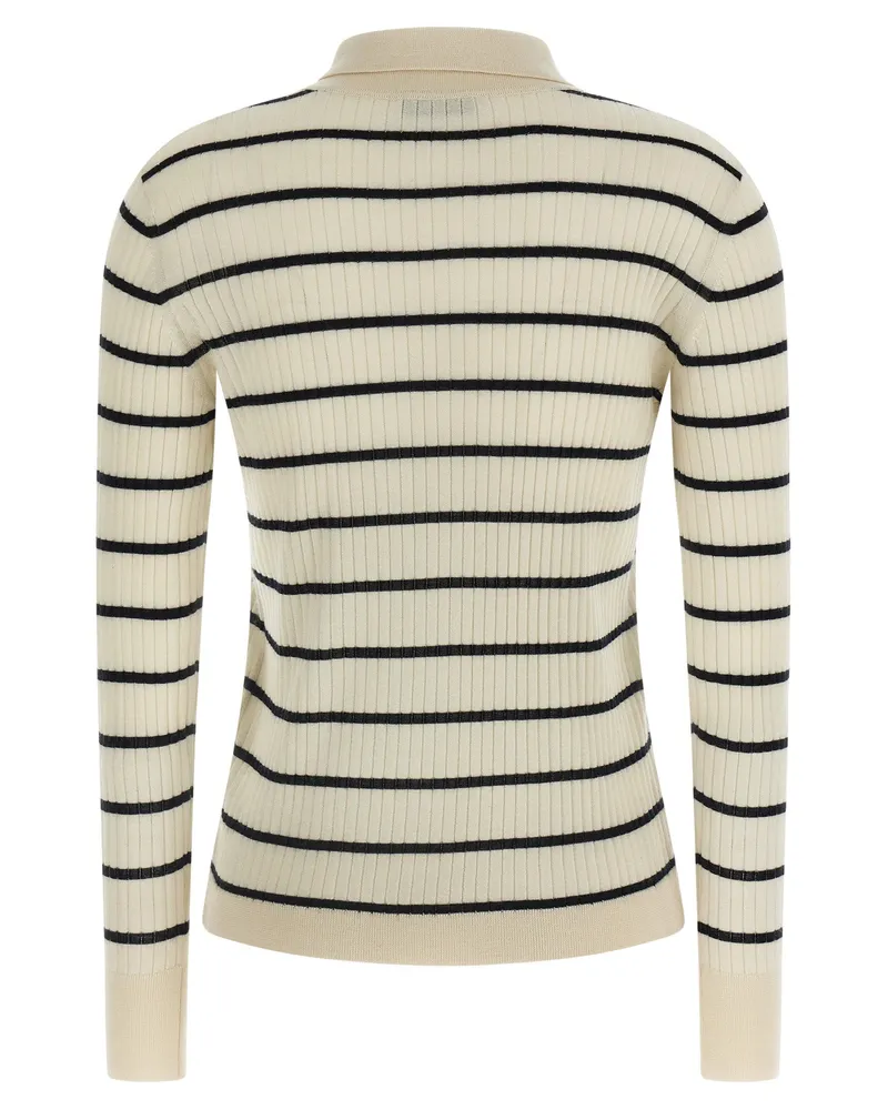 Max Mara Mxpgitano Polo Shirt — Cream Cream