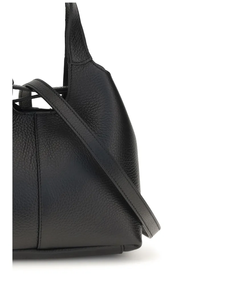Coccinelle Women's Handbag C-Easy Black Calf Leather Shoulder Bags Black