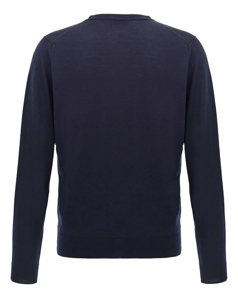 John Smedley Petworth Cardigan — Navy Navy