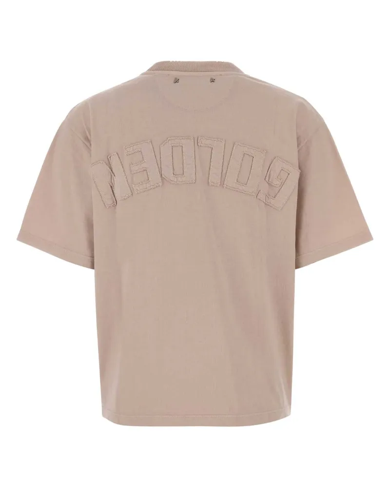 Golden Goose Women's Boxi T-Shirt Gray Cotton Gray