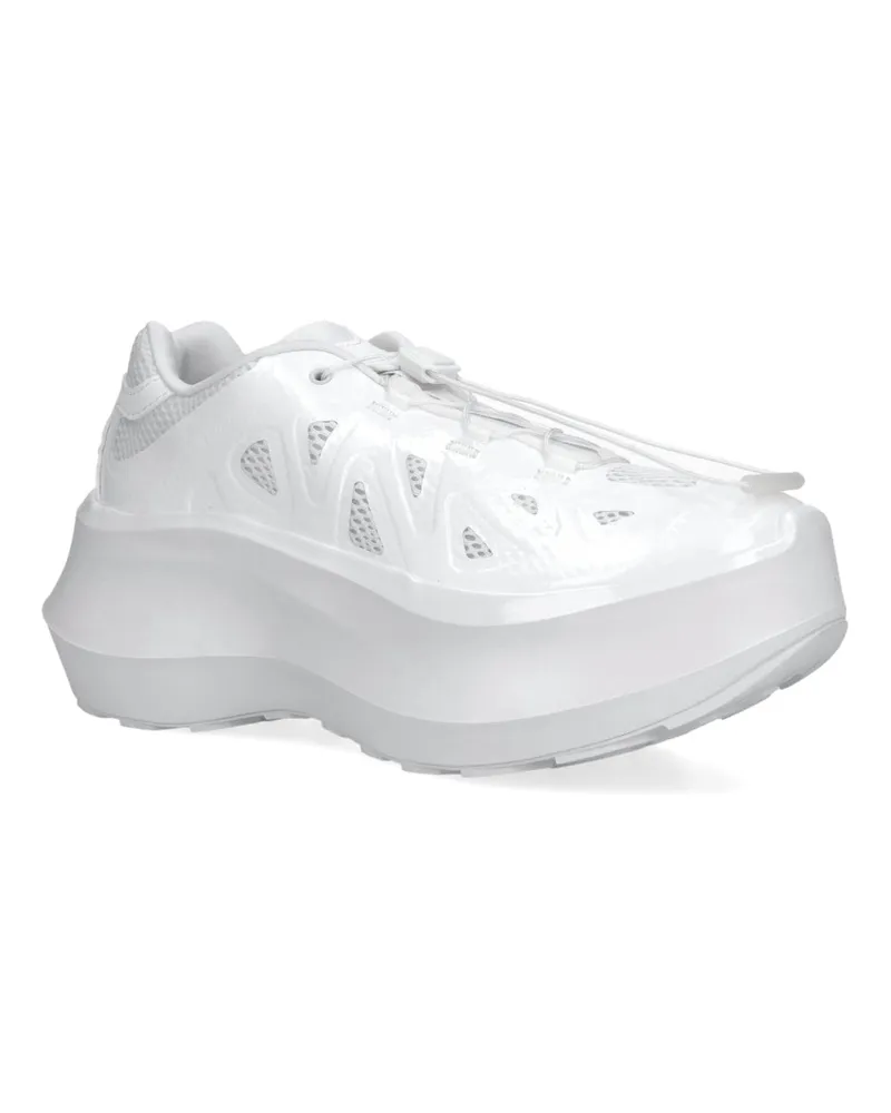 Comme des Garçons Women's Sneaker White Synthetic Fiber White